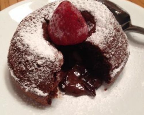 Mini Chocolate Souffles'